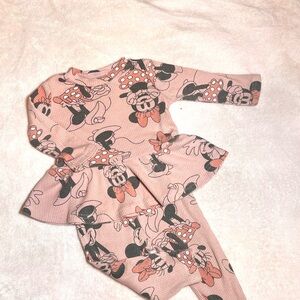 Disney Pink Minnie Mouse Kids Matching Set